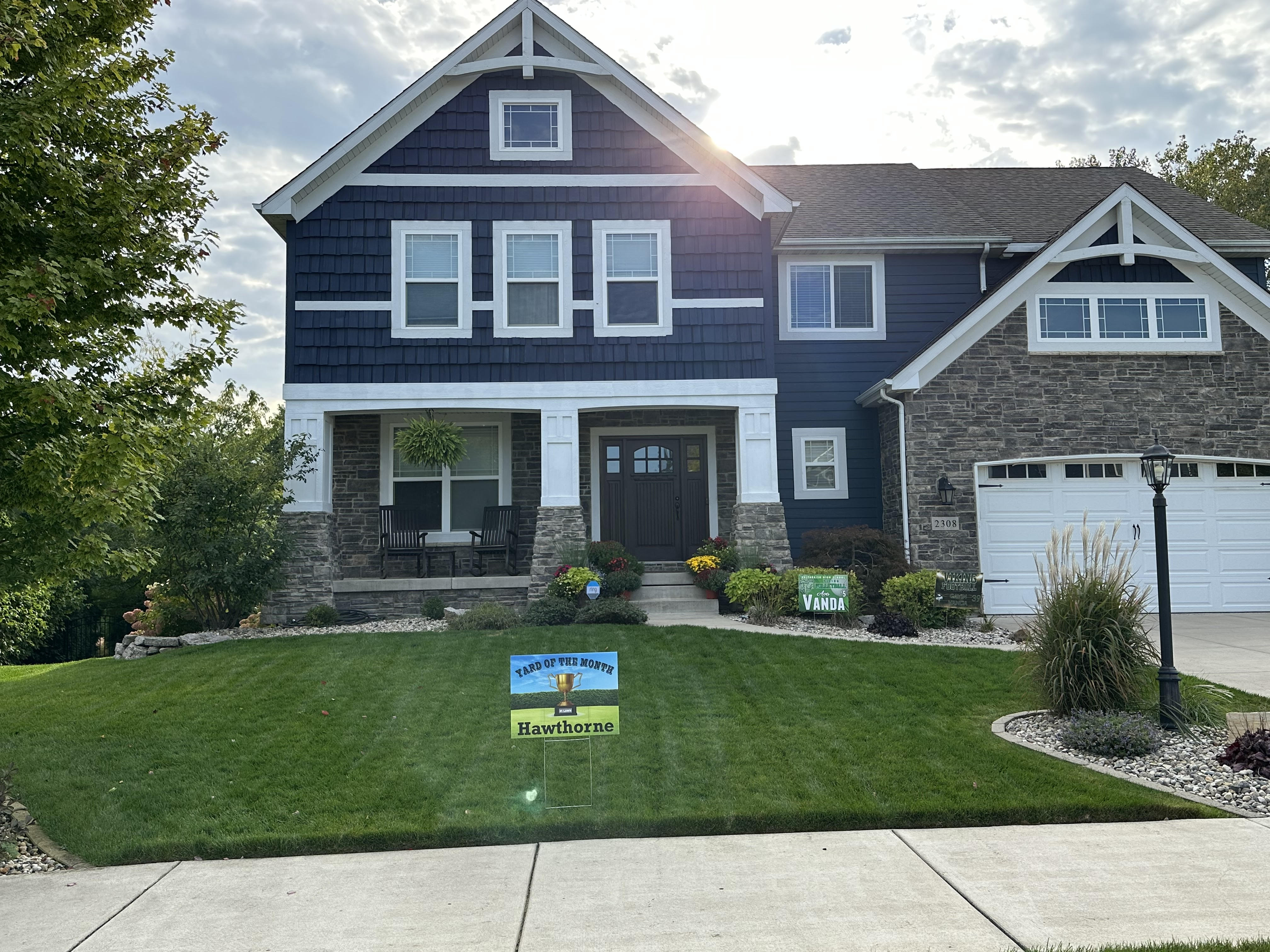 Photo of single family home at 2308 Nottingham, Valparaiso, Indiana, 46383.