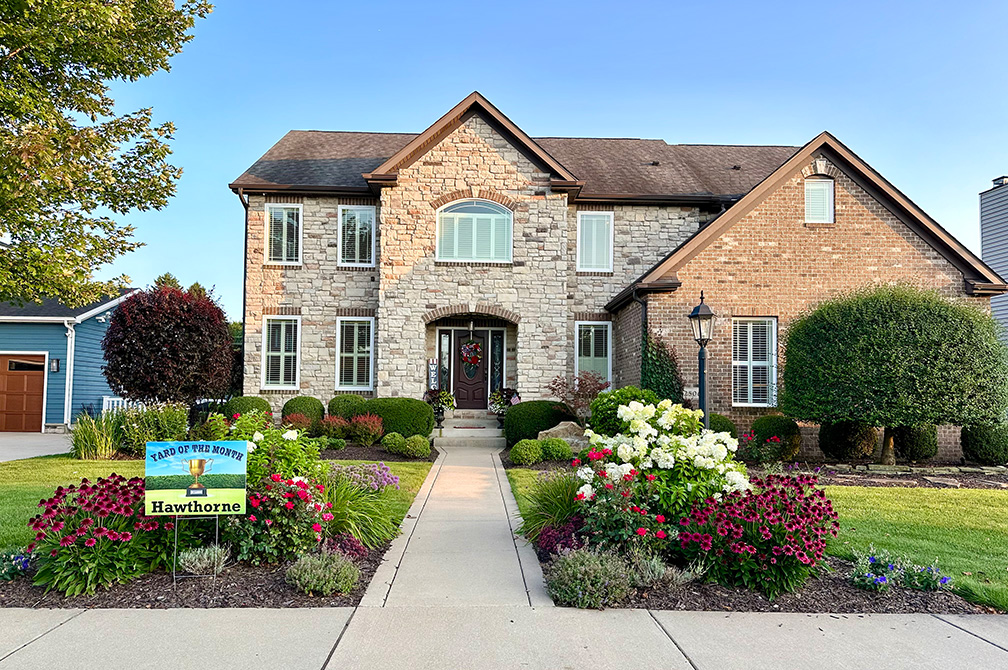 Photo of single family home at 2506 Nottingham Drive, Valparaiso, Indiana, 46383.